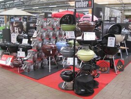 Outletverkoop Weber barbecues