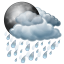 donderdag: Stortbui