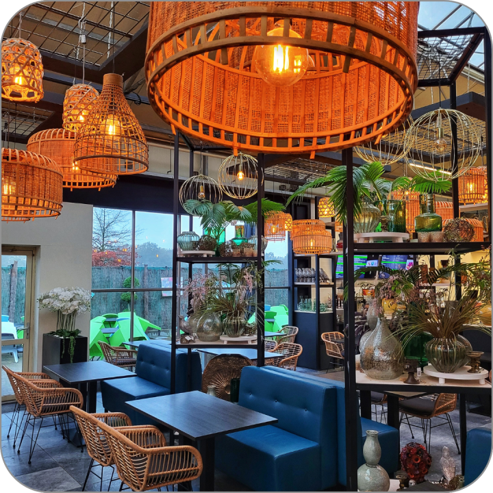 Tuincafé bij Tuincentrum Daniëls in Vlodrop