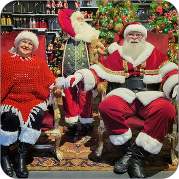 Kerstman op bezoek!