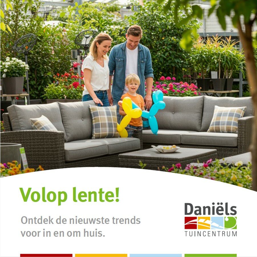 Volop lente bij Daniëls! Volop lente bij Daniëls!