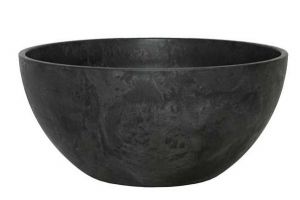 Artstone bowl Fiona zwart Ø31 H15