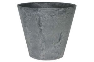 Artstone pot Claire grijs Ø47 H47