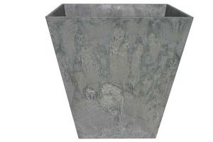 Artstone pot Ella grijs Ø40 H40