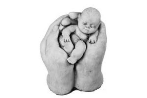Baby in hand