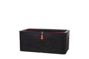 Bak rechthoek Rib NL 73x39x32 zwart