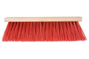 Bezem b35cm rood