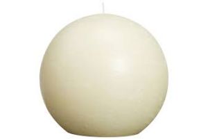 Bolkaars rustiek d14.5cm ivoor