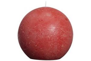 Bolkaars rustiek d14.5cm rood