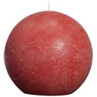 Bolkaars rustiek d14.5cm rood
