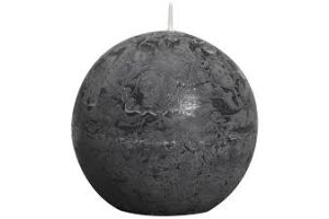 Bolkaars rustiek d8cm antraciet