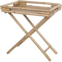 Dienblad bamboe l40b40h62cm naturel