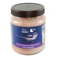 Erdnussbutter für Vögel mit Waldbeeren