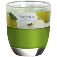 Geurglas d7h8cm green apple