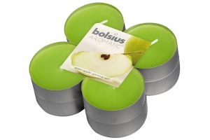 Geurtheelicht maxi green apple 8st