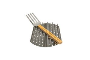 GrillGrate Kit voor ronde barbecue (2x Radius 37cm + gratis GrillGrate tool)