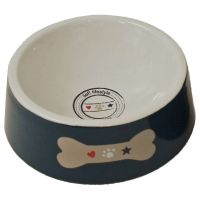 Keramiek eetbak hond unisex, 16cm