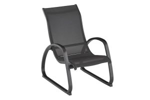 Kettler Easy loungefauteuil antraciet - afbeelding 1