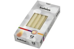 Kaars gotisch d2.4h24.5cm ivoor 12st