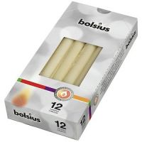 Kaars gotisch d2.4h24.5cm ivoor 12st