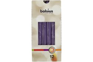 Kaars gotisch d2.4h24.5cm violet 12st