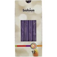 Kaars gotisch d2.4h24.5cm violet 12st