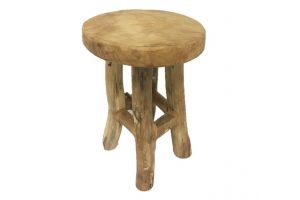 Kruk teak naturel