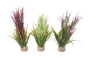 Kunststof plant water grass 18cm