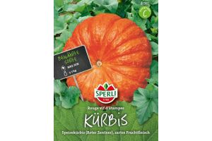 Kürbis. Rouge´Etampes