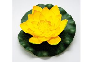 Lotus foam geel 17cm