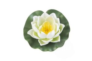 Lotus foam white 10cm - afbeelding 1