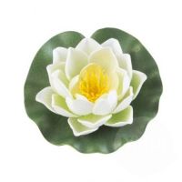 Lotus foam white 10cm - afbeelding 1