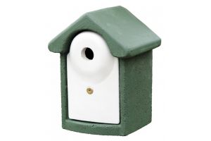 Nestkast houtbeton d28 mm groen