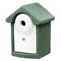 Nestkast houtbeton d28 mm groen