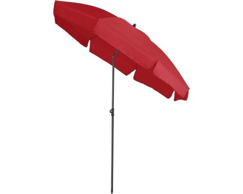 Parasol Aruba, ø 200cm, Rood - afbeelding 2