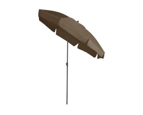 Parasol Aruba, ø 200cm, Taupe - afbeelding 2