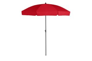 Parasol Aruba, ø 200cm, Rood - afbeelding 1