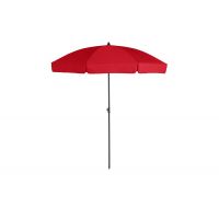 Parasol Aruba, ø 200cm, Rood - afbeelding 2