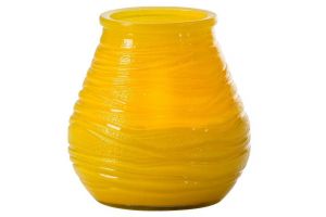 Patiolight d9h9cm citronella geel