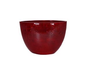 Planter cresta l33b16h24cm rood