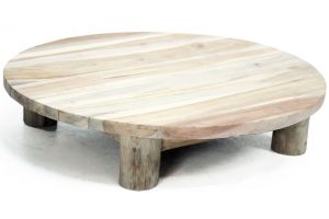 Plateau teak naturel