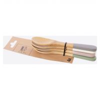 Point-Virgule set van 4 lepels uit bamboe 13cm