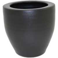 Pot athene d30h30cm zwart