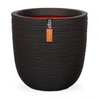 Pot bol Rib NL 54x52 zwart