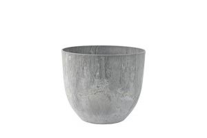 Pot bola d28h24cm grijs