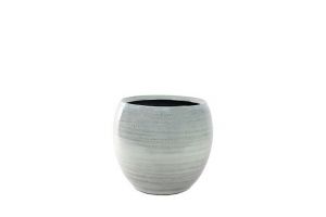 Pot cresta d17h13cm ice blue