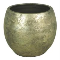 Pot palma d15b19h18cm nikkel