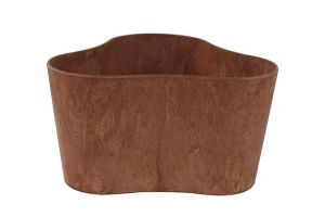 Pot triangle claire roest d26h14cm