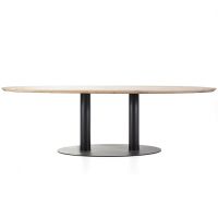 Eettafel Ovaal - 300x120 naturel