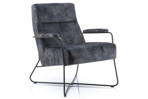 Fauteuil Arnold - antraciet adore
